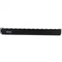 Phasak Panel guía cables con tapa para rack 19 pulg 1U PA 5095 negro